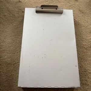 Saunders Legal Size Aluminum Clipboard With Storage